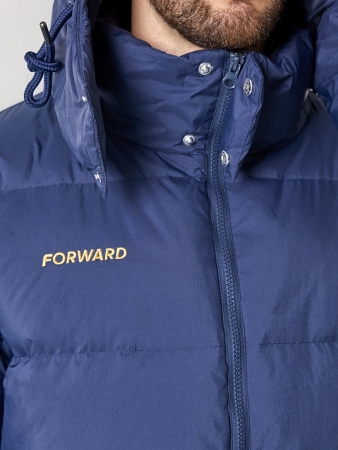 M08130G-NN232 Куртка пуховая утепленная мужская (синий/синий)