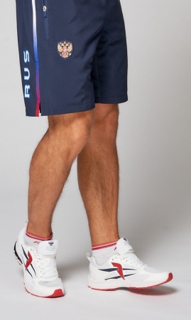 U22211G-FF202 Кроссовки беговые (белый/голубой) 