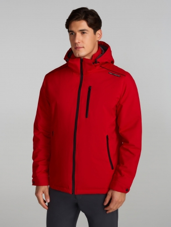 Куртка-ветровка флис мужская 66M-RR-1328 (красный) 