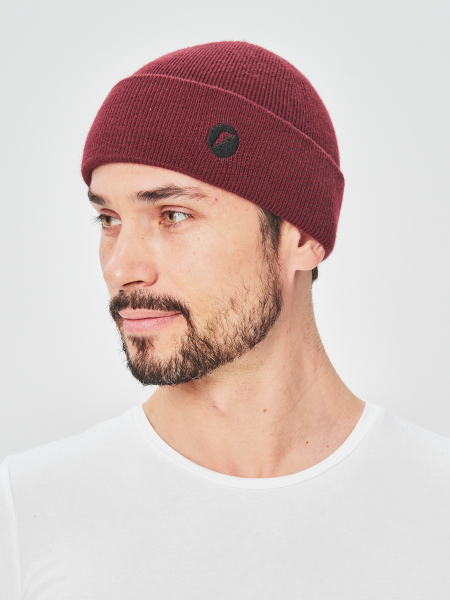U20411G-CC242 Трикотажная шапка (бордовый/бордовый)