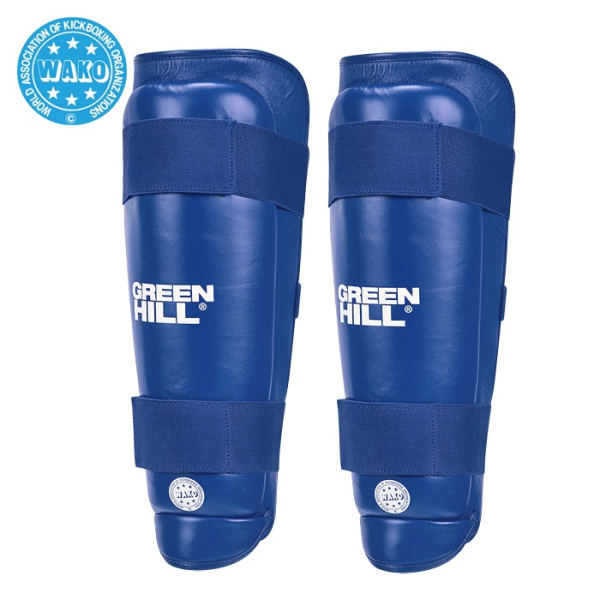 Защита голени PANTHER WACO Approved (синий) /Green Hill 