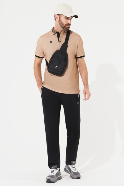 M05220G-BB251 Брюки спортивные мужские (черный)