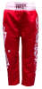 Брюки кикбоксинг c узором красные /Green Hill  КВТ-6330В