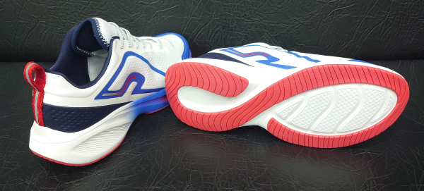 U22212G-WR251 Кроссовки беговые (белый/красный)