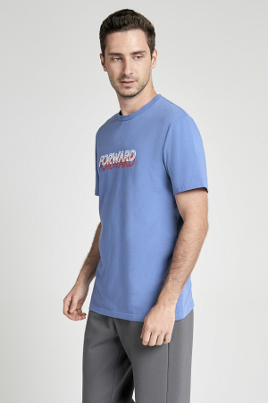 M14220G-AA241 Футболка короткий рукав мужская (аквамарин/аквамарин)