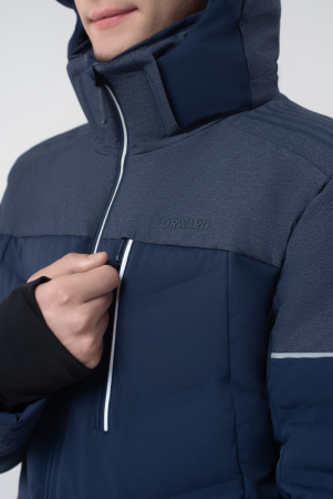 M08160SF-NN242 Куртка пуховая мужская (синий/синий)