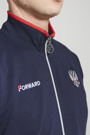 M04340G-FF242R Костюм тренировочный мужской (синий/синий)