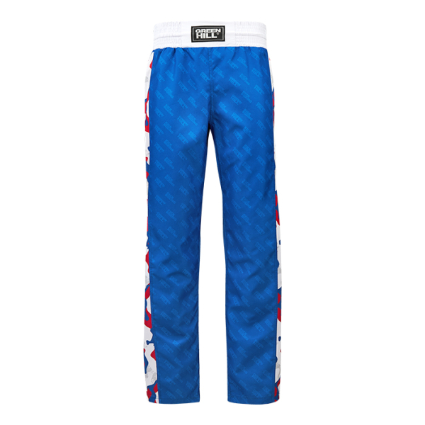 Брюки кикбоксинг детские синие Green Hill KBT-2089k