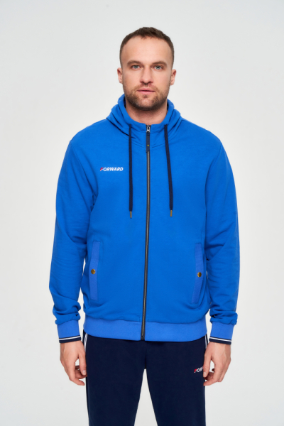 M10241G-II231 Толстовка мужская (голубой/голубой)