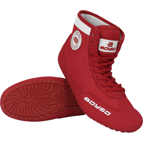 Борцовки BoyBo красные ВВ250