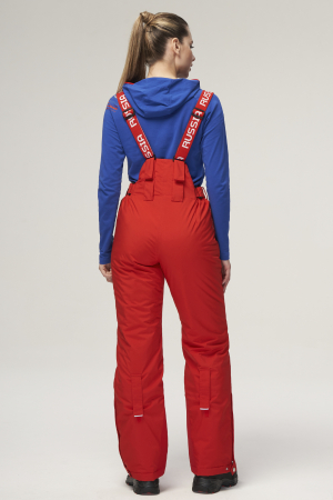 W03330G-FF242 Костюм утепленный женский (красный/красный)