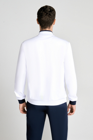 M05173FT-WW241 Куртка тренировочная мужская (белый/белый)