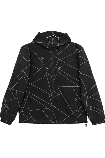 M02120G-BB251 Куртка ветрозащитная мужская (черный)