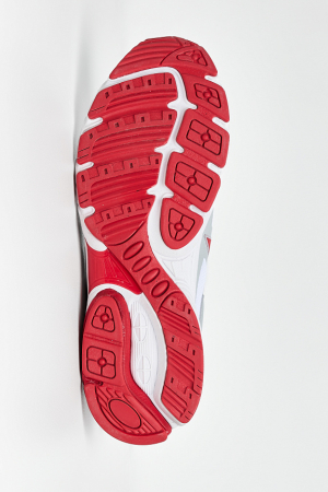 U22103T-GR241 Кроссовки беговые (серый/красный)