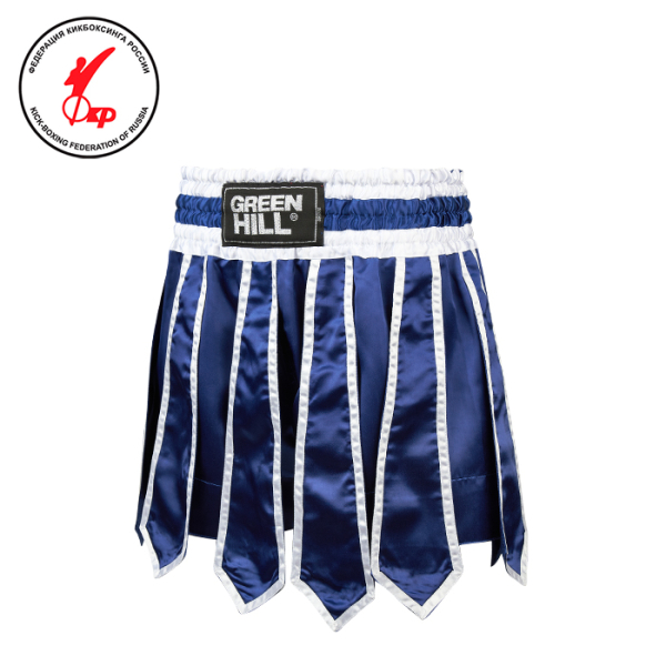 Шорты кикбокс Green Hill COLISEUM синие