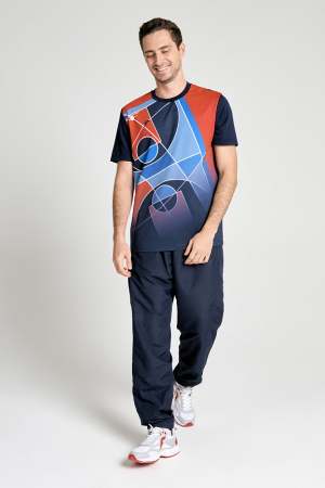 M14260G-NN241 Футболка короткий рукав мужская (синий/синий)