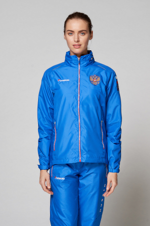 W02321G-FF202 Костюм ветрозащитный женский (голубой)