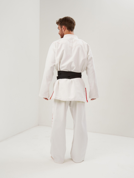 Кимоно Джиу-Джитсу белое Firuz