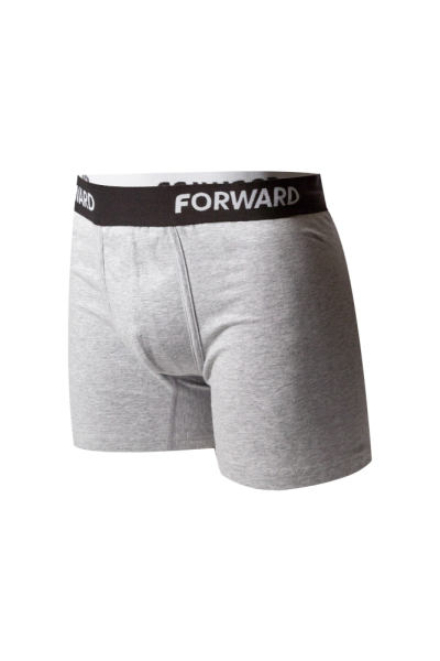 M18510SF-GN242 Комплект трусы боксеры укороченные мужские 2 шт (серый/синий)