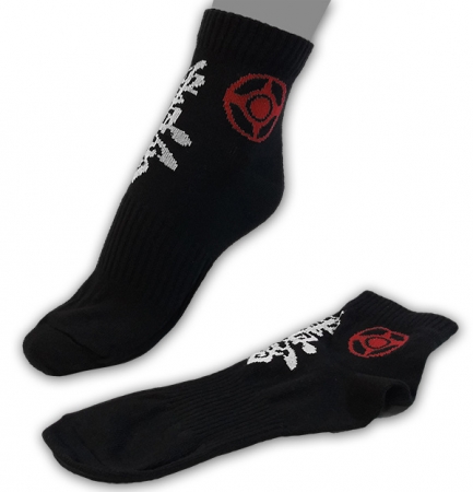 Носки Киокусинкай бел, черн /Рэй