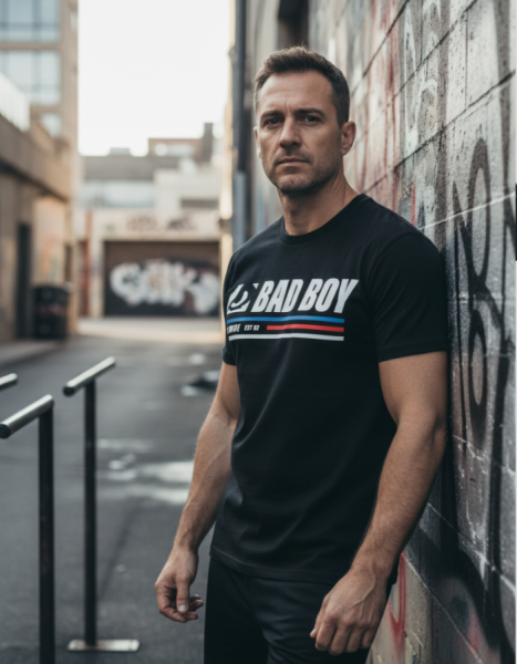 Футболка WorldWide 2.0 черная 2473_bk Bad Boy