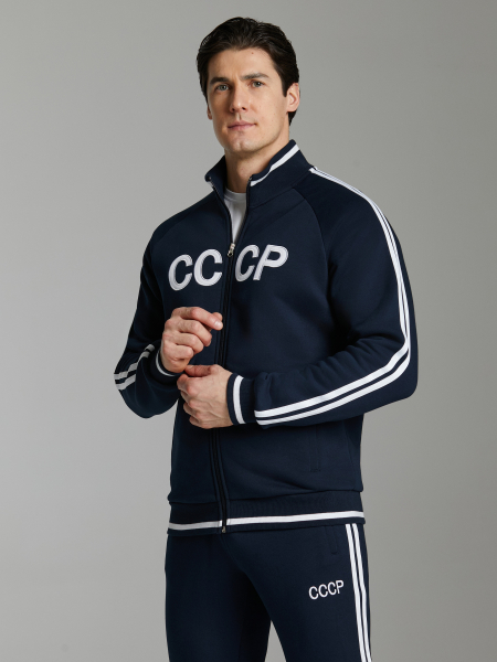 Костюм мужской спортивный СССР 12M-RR-1271 (тёмно-синий)