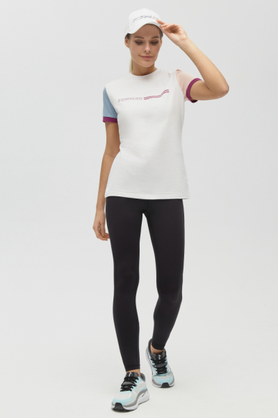 W14230G-WP251 Футболка короткий рукав женская (белый)