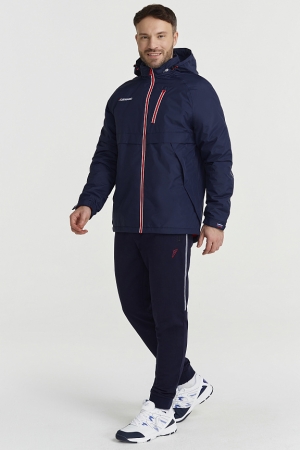 M09110G-NN221 Куртка на флисовой подкладке мужская (синий)