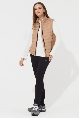 W11220G-DD251 Жилет женский (песочный)
