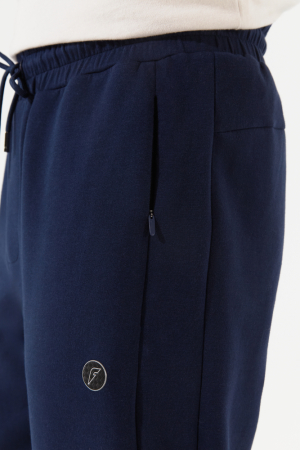 M04330G-SN251 Костюм тренировочный мужской (бежевый/синий)