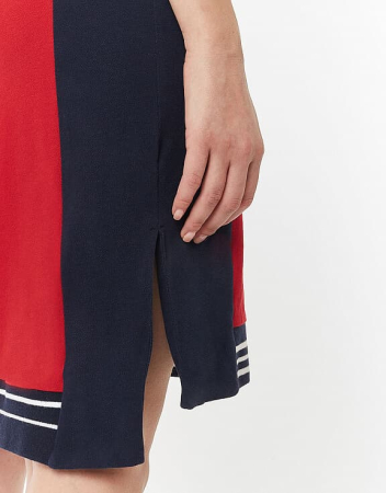 Платье поло (красный/синий) W13420G-RN191