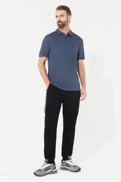 M13230G-II251 Рубашка поло мужская (индиго)