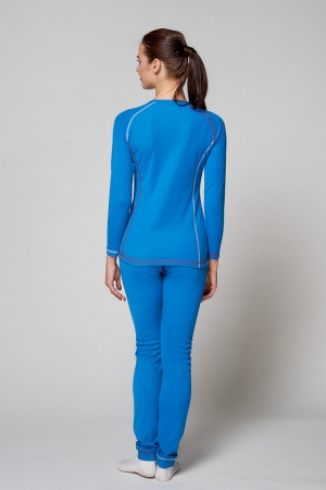 Термобелье женское (голубой) W18120G-FF202