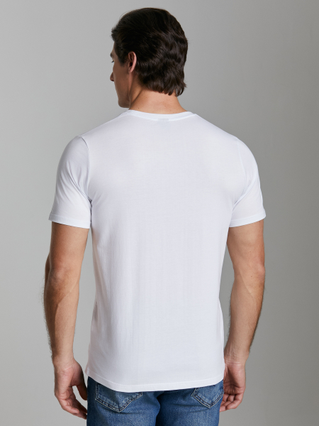 Футболка мужская ГЕРБ 66M-RT-1590/2 (белый) /RusTeam