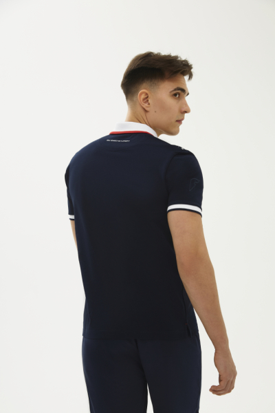 M13221G-FF242R Рубашка поло (мужская) (синий/синий)