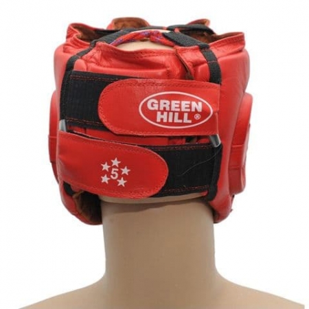 Шлем FIVE STAR красный /Green Hill 