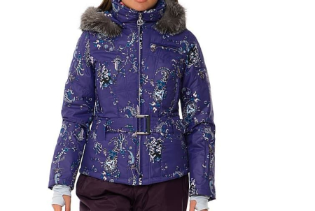 Куртка утепленная женская Stayer с мехом (фиолетовый). Модель - 425223
