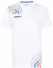 W14250G-FF232R Футболка трикотажная (с коротким рукавом женская) (белый/белый)
