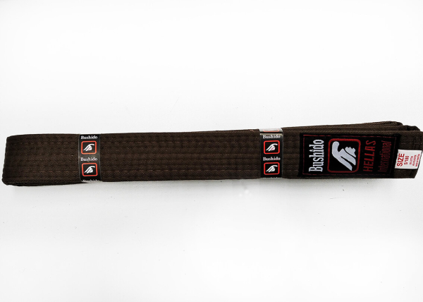 Пояс для кимоно коричневый / Bushido