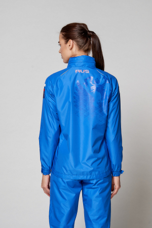 W02321G-FF202 Костюм ветрозащитный женский (голубой)