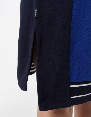 Платье поло (голубой/синий W13420G-AN191