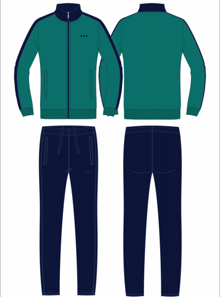 Костюм детский спортивный изумруд 10С-00-344/1 /Addic Sportswear