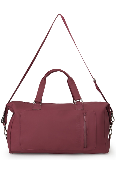 U19130G-CC242 Сумка спортивная (бордовый/бордовый)