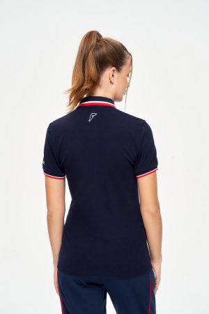 W13210G-NN231 Рубашка поло женская (синий/синий)