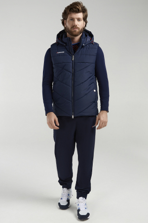 M11230G-NN222 Жилет утепленный мужской (синий)