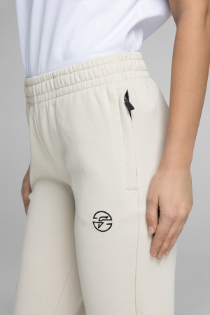 W04210SF-SS241 Брюки тренировочные женский (бежевый/бежевый)