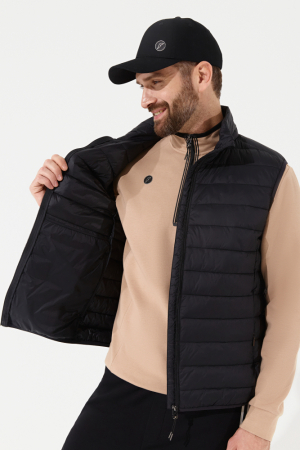 M11220G-BB251 Жилет мужской (черный)