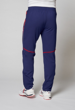 M05321G-FF202 Костюм спортивный мужской (белый/синий)