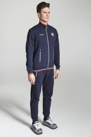 M04340G-FF242R Костюм тренировочный мужской (синий/синий)