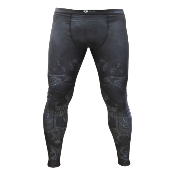 Лосины мужские Rusco Sport BLACK HERB
